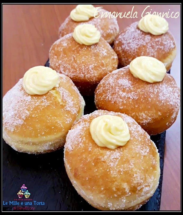 Bomboloni Con Crema Pasticcera Bimby