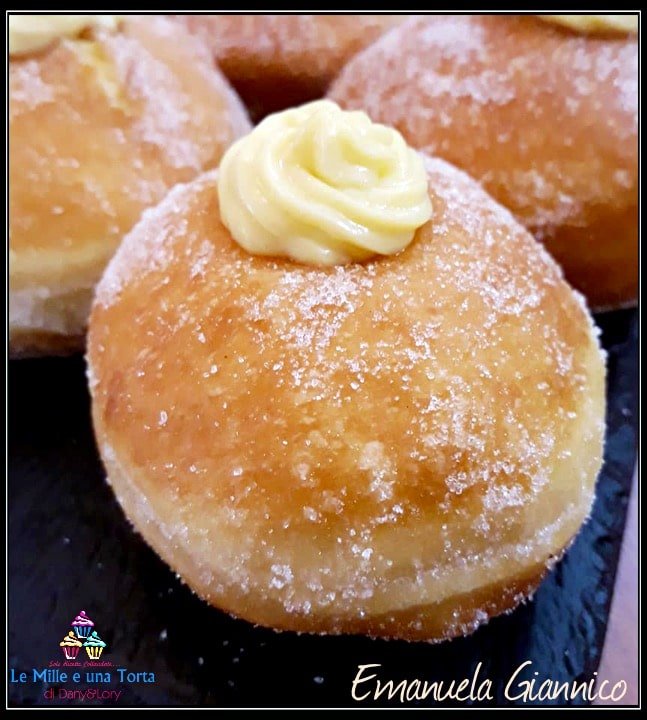 Bomboloni Con Crema Pasticcera Bimby