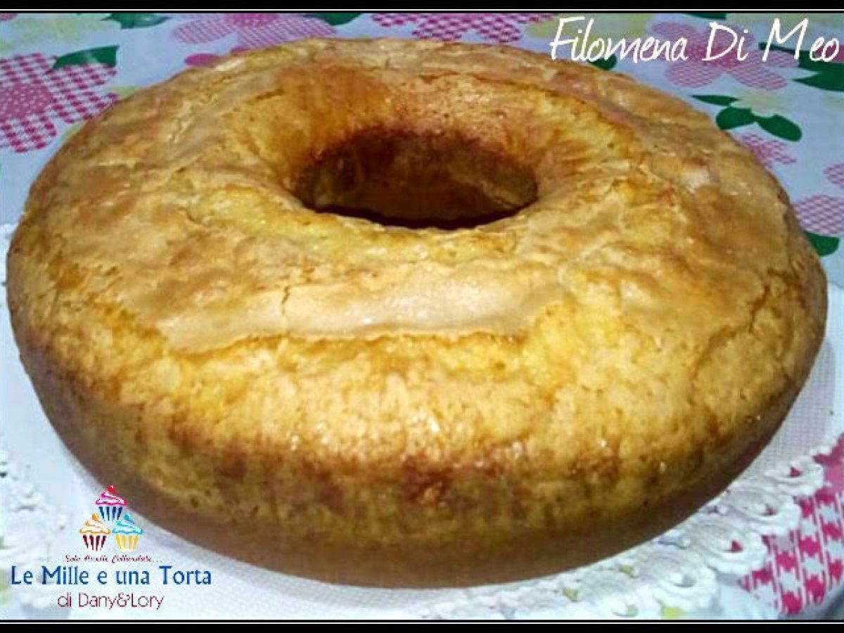 Ciambellone Della Nonna Con Yogurt Nell Impasto E Senza Burro