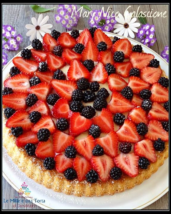 Crostata Morbida Alla Frutta Realizzata Con E Senza Bimby