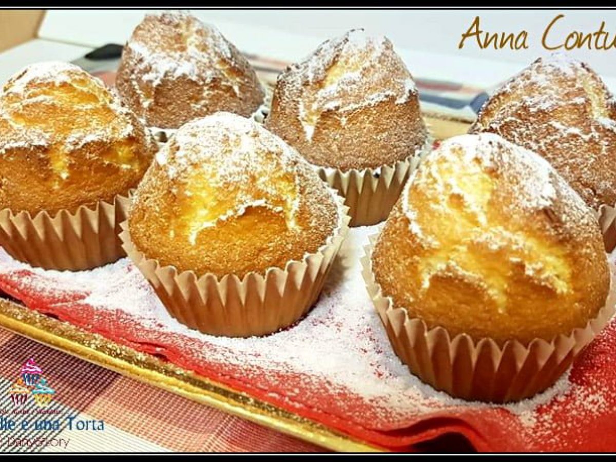 Muffin Allo Yogurt Greco E Vaniglia Ricetta Con E Senza Bimby