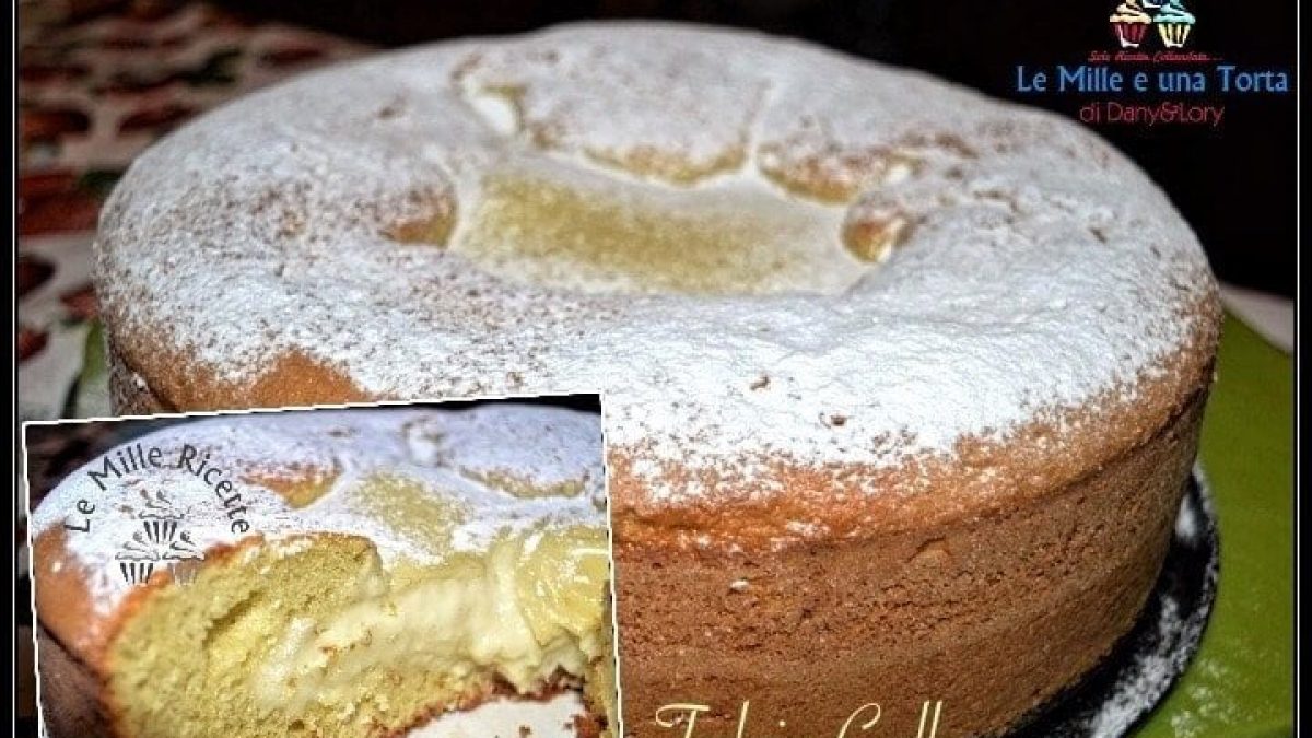 Torta Nuvola Alla Crema Con Il Bimby