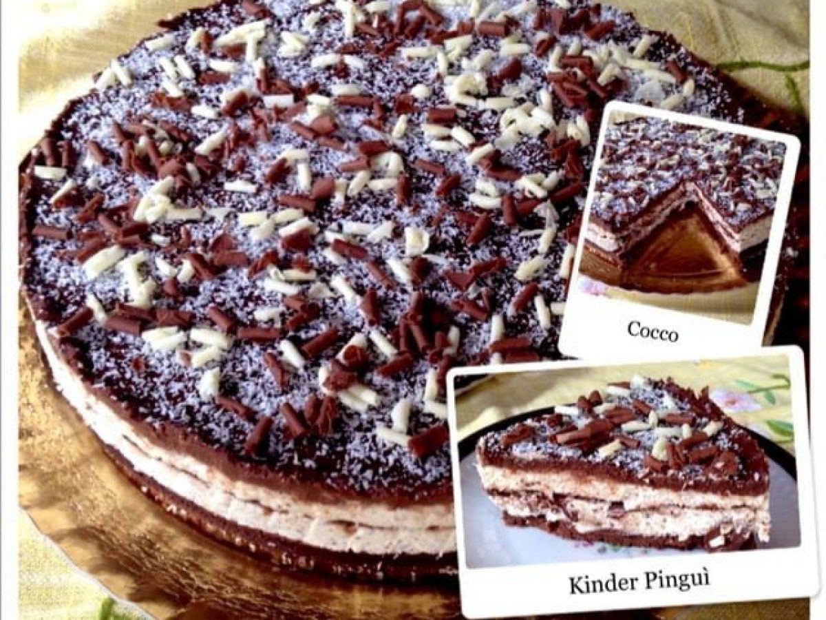 Torta Kinder Pingui Al Cocco