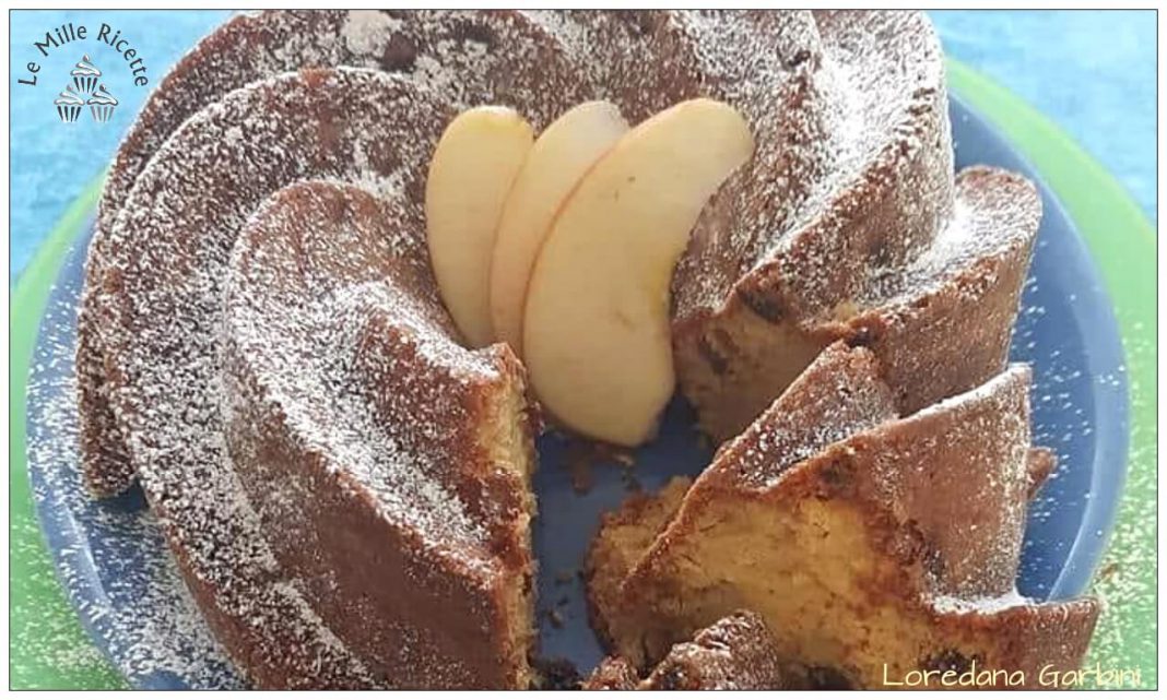 Ciambellone Nuvola Mele E Uvetta Un Dolce Morbidissimo Le Mille Ricette