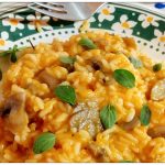 risotto zucca e funghi