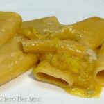 Paccheri con fichi, gorgonzola e vodka